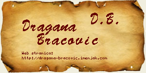 Dragana Bracović vizit kartica